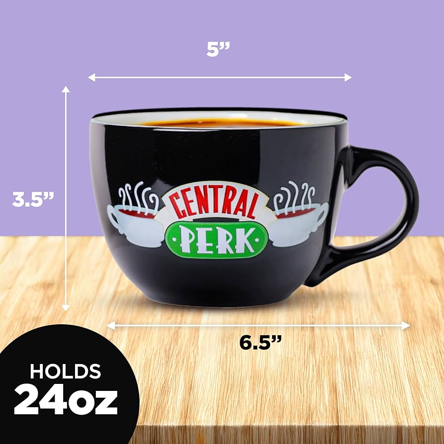 Amazon.co.jp: Silver Buffalo FRIENDS Central Perk ブラック